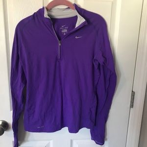 Nike dry fit quarter zip